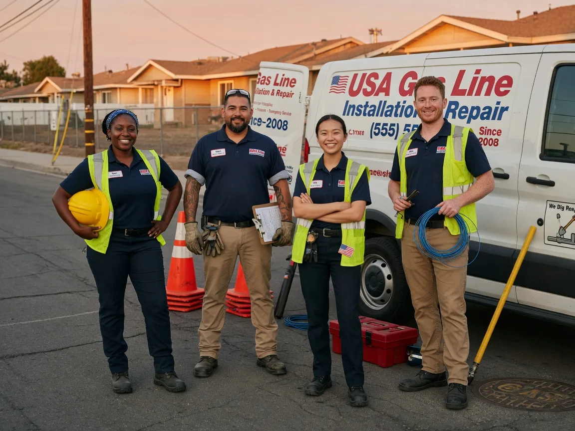 Gas Line Installation company in Walters, OK